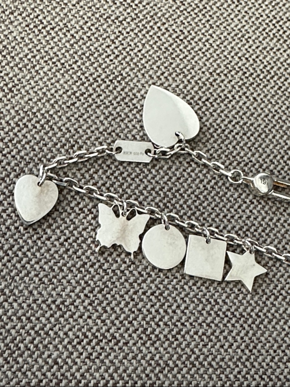 Gucci Trademark Charm Bracelet Sterling Silver - Picture 6 of 7